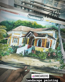 Home Drawing & Fine Art